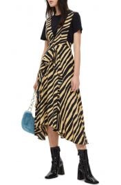 Topshop Pinafore Midi Dress at Nordstrom